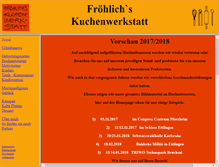 Tablet Screenshot of kuchenwerkstatt.de